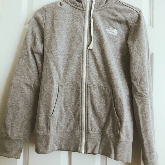 The north face zip up sweatshirt size small - Picture 1 of 4